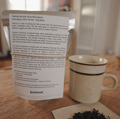 Oolong Yancha, Dahongpao, Daily Brew (Smorgasburg Dec'25 Edition)
